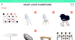 Desktop Screenshot of mustlovefurniture.com